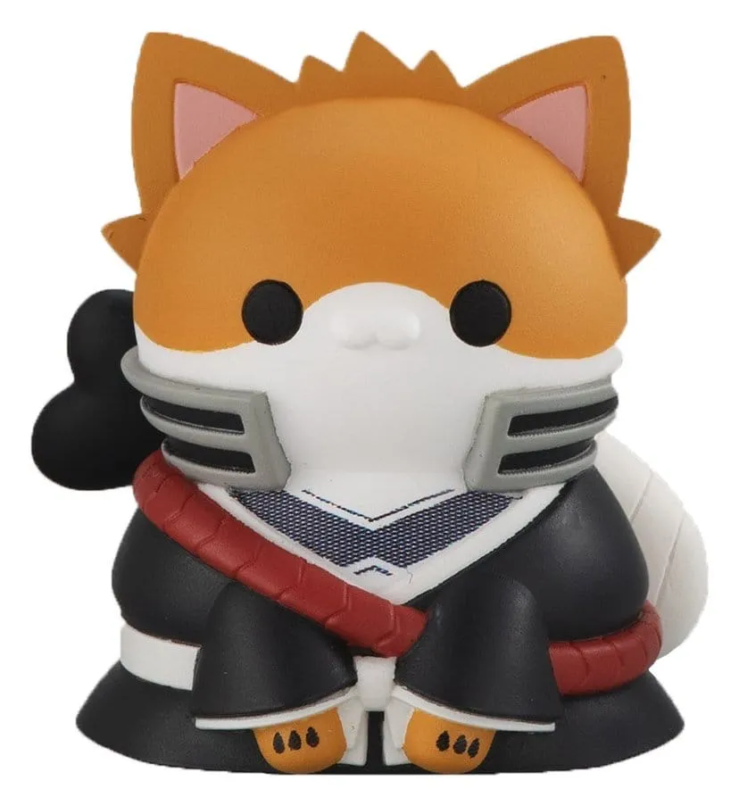 Bleach Mega Cat Project Minifigures 3 cm Thousand-Year Blood War Bleach Nyan Blind Box Display (8) (Repeat)